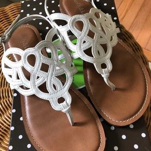 White Sandals